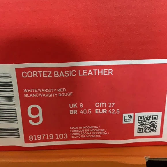 Nike Cortez “Varsity Red” SIZE: 9 US - Picture 4 of 4
